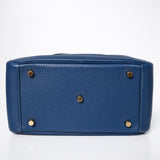 HOLD | Hermes Lindy 26 Clemence Blue Royal GHW - D
