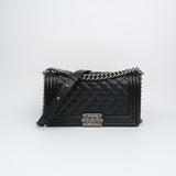 Chanel Le Boy Old Medium RHW - s28