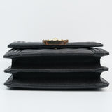 Chanel North South Le boy Black Caviar - s30