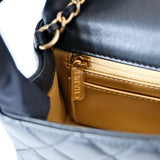 Chanel Mini Rec Pearl Crush Black