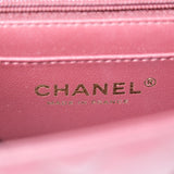 Chanel Mini Rec Top Handle Burgundy GHW - (MICROCHIP)