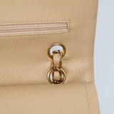 Chanel Double Flap Medium Beige -s16