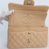 Chanel Double Flap Small Beige - s27