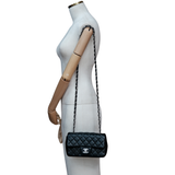 Chanel Mini Rectangle Black Caviar SHW - s20