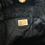Chanel 22 Medium Black Caviar