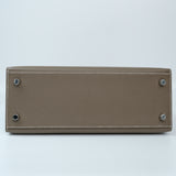 HOLD | Hermes Kelly 25 Etoupe Sellier PHW - U