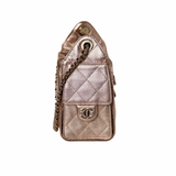 Chanel 25 Mini Metallic Rosegold