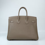 Hermes Birkin 25 Etoupe GHW - U