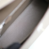 Hermes Kelly 25 Etoupe Epsom Sellier PHW - K