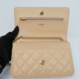 HOLD | Chanel WOC Beige GHW - (MICROCHIP)