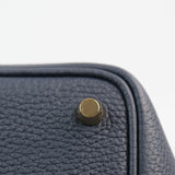 Hermes Picotin 18 Bleu Nuit GHW  -Y