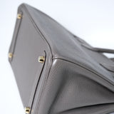 Hermes Birkin 30 Etain GHW - A