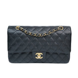 Chanel Double Flap Medium Black - s11