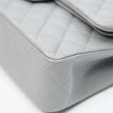 Chanel Double Flap Small Dark Gray -s29