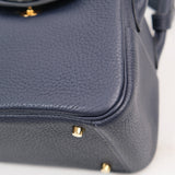 Hermes Mini Lindy Bleu Nuit - Z