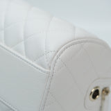 Chanel Mini Bowling Bag White GHW - (BRANDNEW)