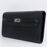 Hermes Kelly To Go Black PHW - Y