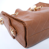 Chanel 25 Mini Caramel Brown GHW - (BRANDNEW)