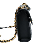 Chanel CC Flap Briefcase Black Caviar GHW - (MICROCHIP)