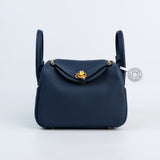 HOLD | Hermes Mini Lindy Blue B - (BRANDNEW)