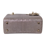 Lady Dior Mini Lizard GHW