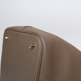 Hermes Picotin 22 Etoupe GHW - D
