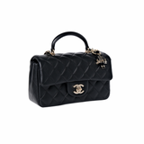 Chanel Top Handle Black