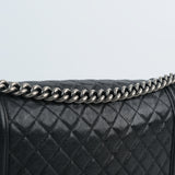 Chanel Le Boy Caviar New Medium - s23