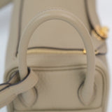 Hermes Mini Lindy Beige Marfa Ghw - W