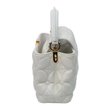 Louis Vuitton East-West Mini Capucine Optical White - GHW