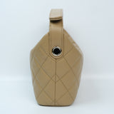 Chanel Clutch with Chain Dark Beige GHW - (BRANDNEW)