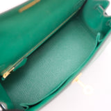 HOLD | Hermès Kelly 25 Sellier Vert Jade GHW - C