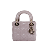 Lady Dior Mini Lotus Pearl GHW