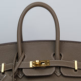 HOLD | Hermes Birkin 25 Etoupe GHW - U