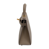 Hermes Mini Kelly Etoupe GHW - Z