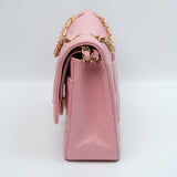 Chanel Double Flap Medium Sakura GHW - s10