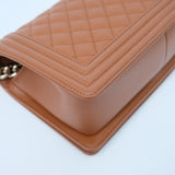 Chanel Le Boy Dark Caramel Old Medium - (BRANDNEW)