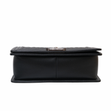 HOLD | Chanel Le Boy Old Medium Black RHW - (BRANDNEW)