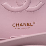 Chanel Double Flap Medium Pink GHW - s31