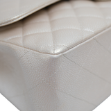 HOLD | Chanel Double Flap Jumbo Pearl Iridescent - s16