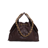 Chanel 25 Small Dark Brown Caviar GHW - (MICROCHIP)