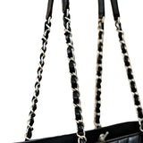Chanel Chevron Timeless Tote Caviar SHW -s22