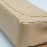 Chanel Double Flap Small Beige Claire GHW - (MICROCHIP)