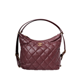 Chanel Burgundy Tote GHW - (MICROCHIP)
