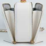 Chanel Matelasse White Multicolor Top Handle Pick Me Up