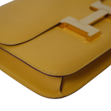 Hermes Constance 24 Yellow GHW - C squared