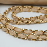 Chanel Double Flap Jumbo Beige Claire GHW - s14