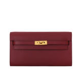 Hermes Kelly To Go Rouge H GHW - U