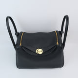 HOLD | Hermes Lindy 26 Noir GHW - C