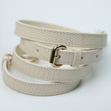 Lady Dior Mini Lizard Latte - GHW